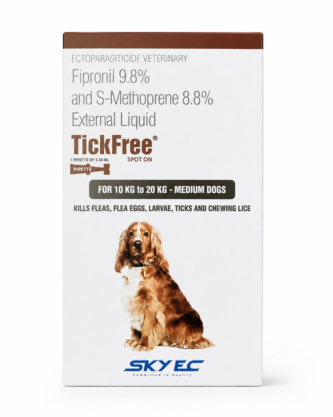 Skyec Tickfree Spot On for Dogs | Anti Tick & Flea Treatment