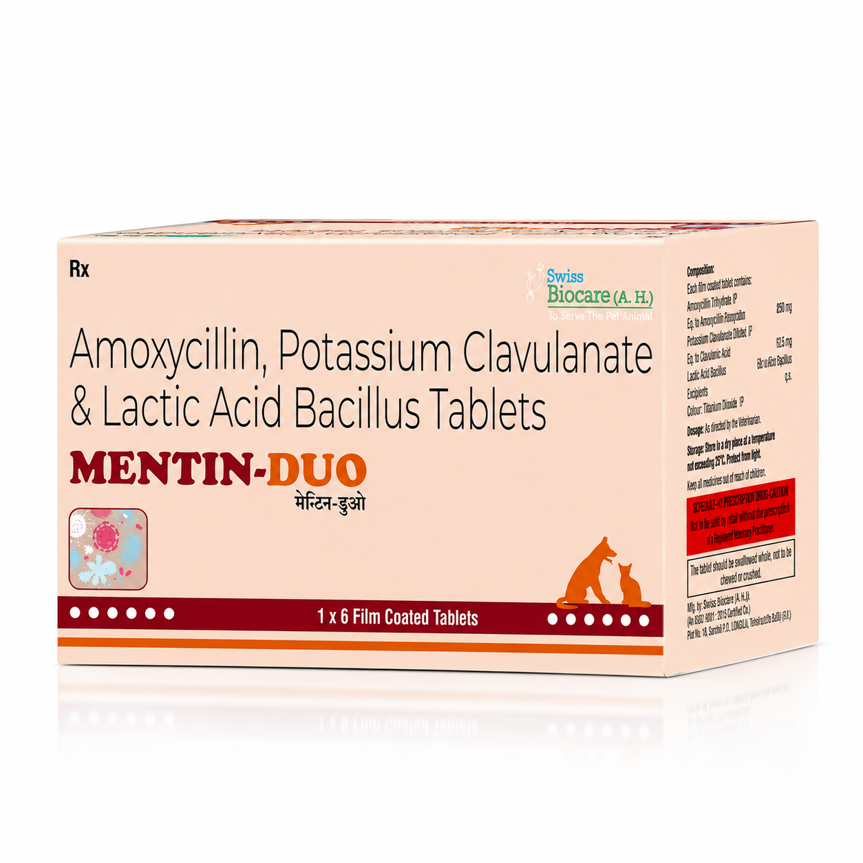 Corise MENTIN-DUO Tablets for Dogs & Cats