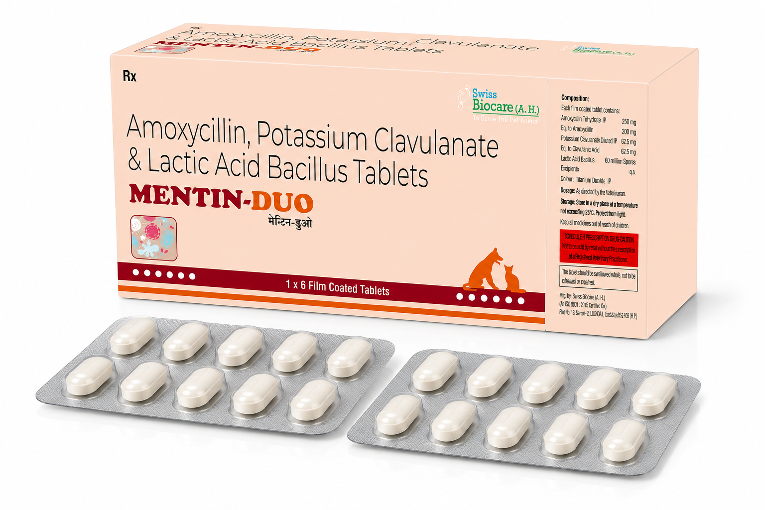 Corise MENTIN-DUO Tablets for Dogs & Cats