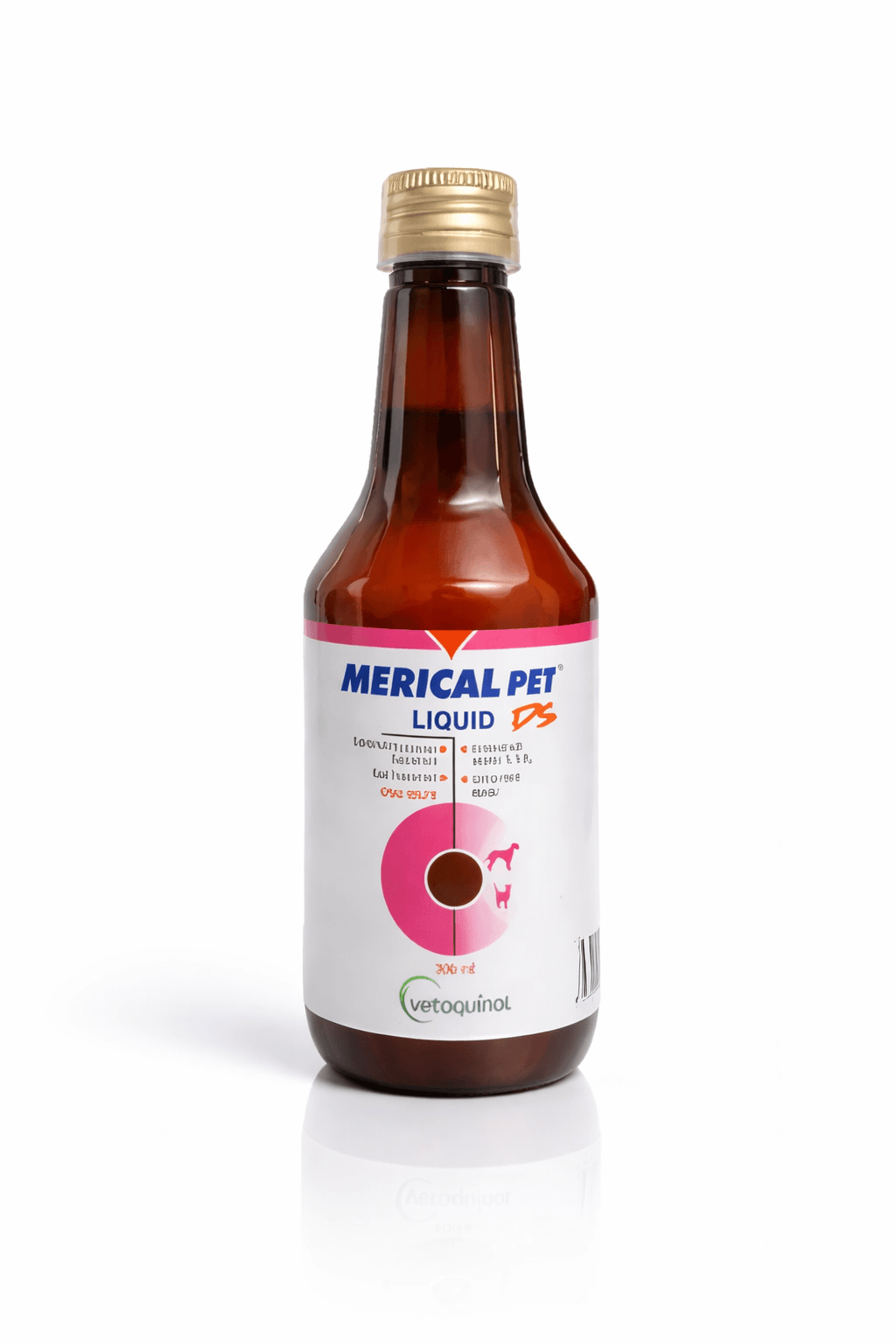 Vetoquinol Merical Pet DS Syrup 300ml Calcium Supplement for Dogs & Cats