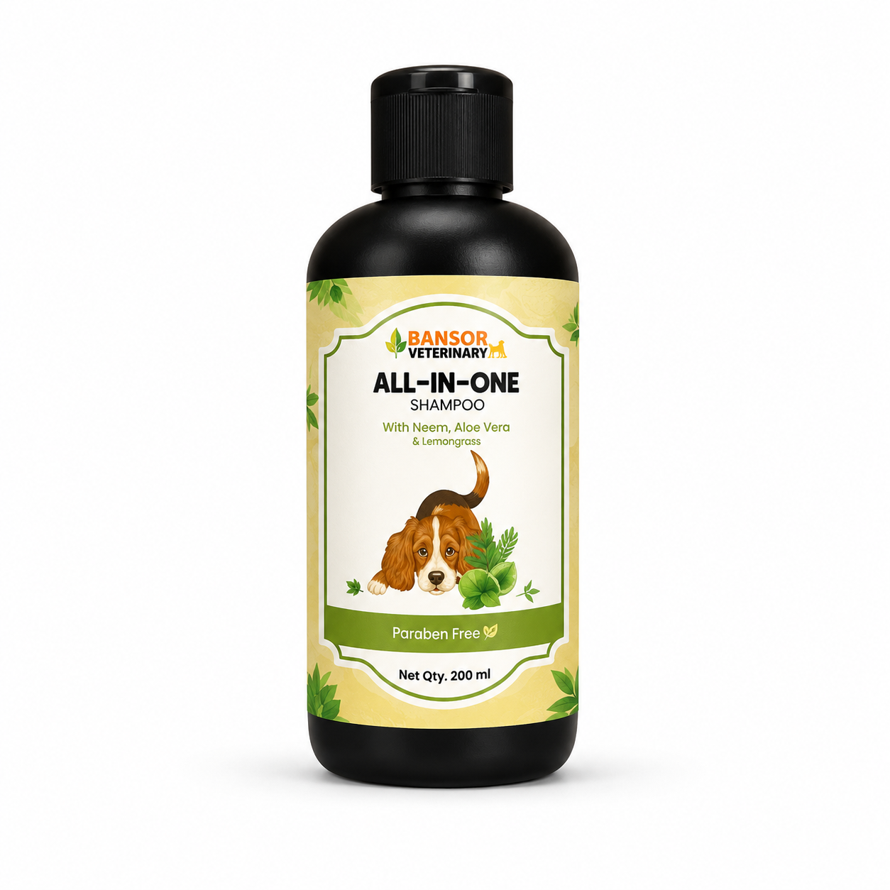 Bakson All-In-One Pet Shampoo – Anti-Tick & Flea Control for Dogs & Cats