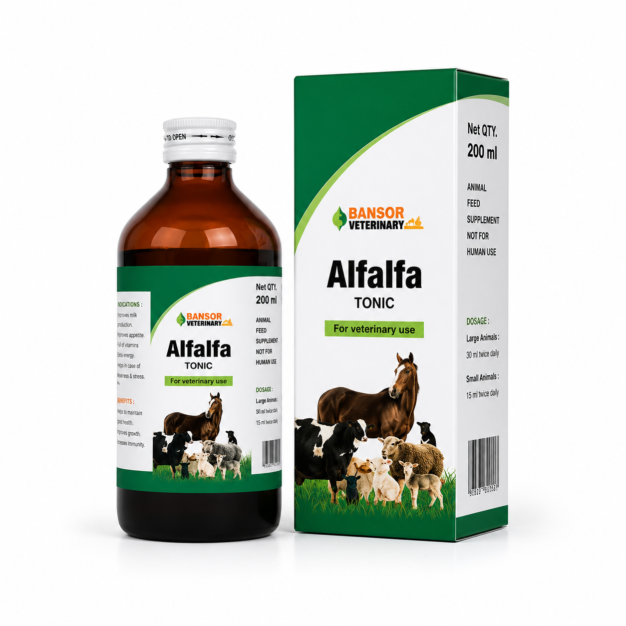 Bakson Alfalfa Tonic Syrup for Dogs & Cats –  Appetite Booster