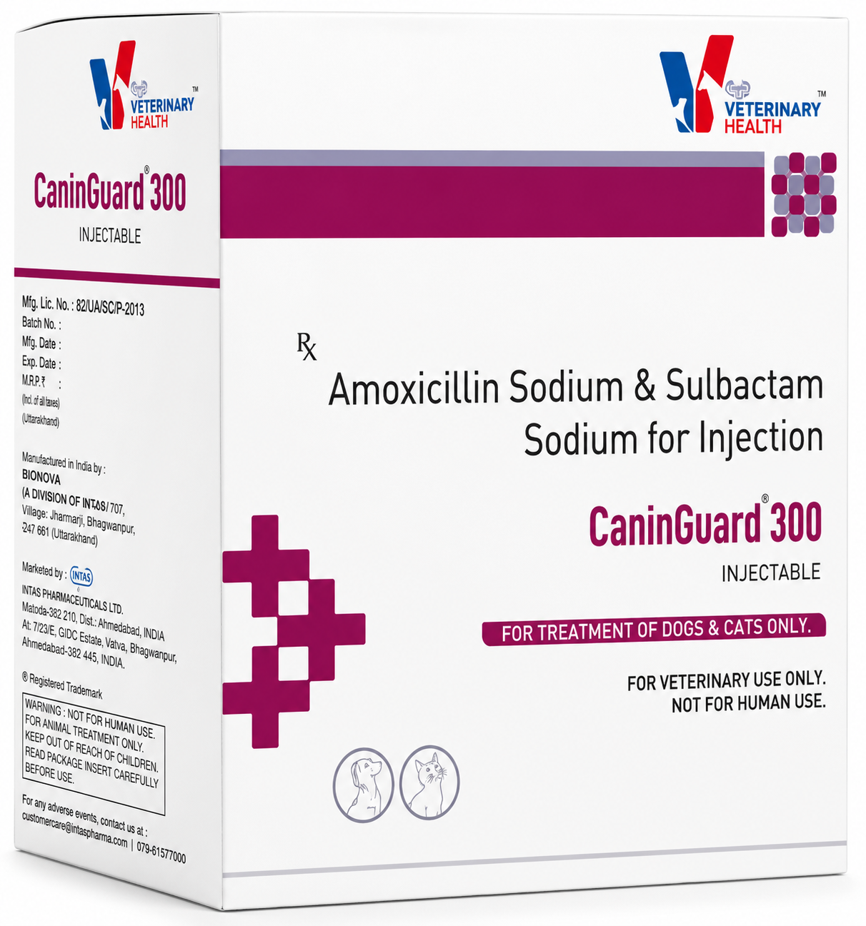 Drools CaninGuard  300 / 600mg Inj. for Dogs