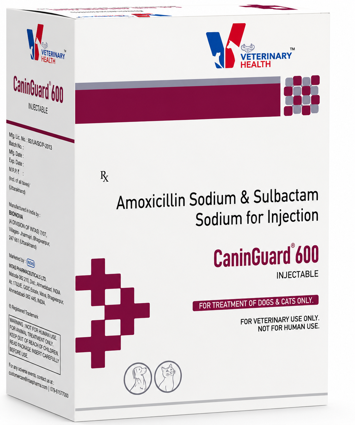 Drools CaninGuard  300 / 600mg Inj. for Dogs