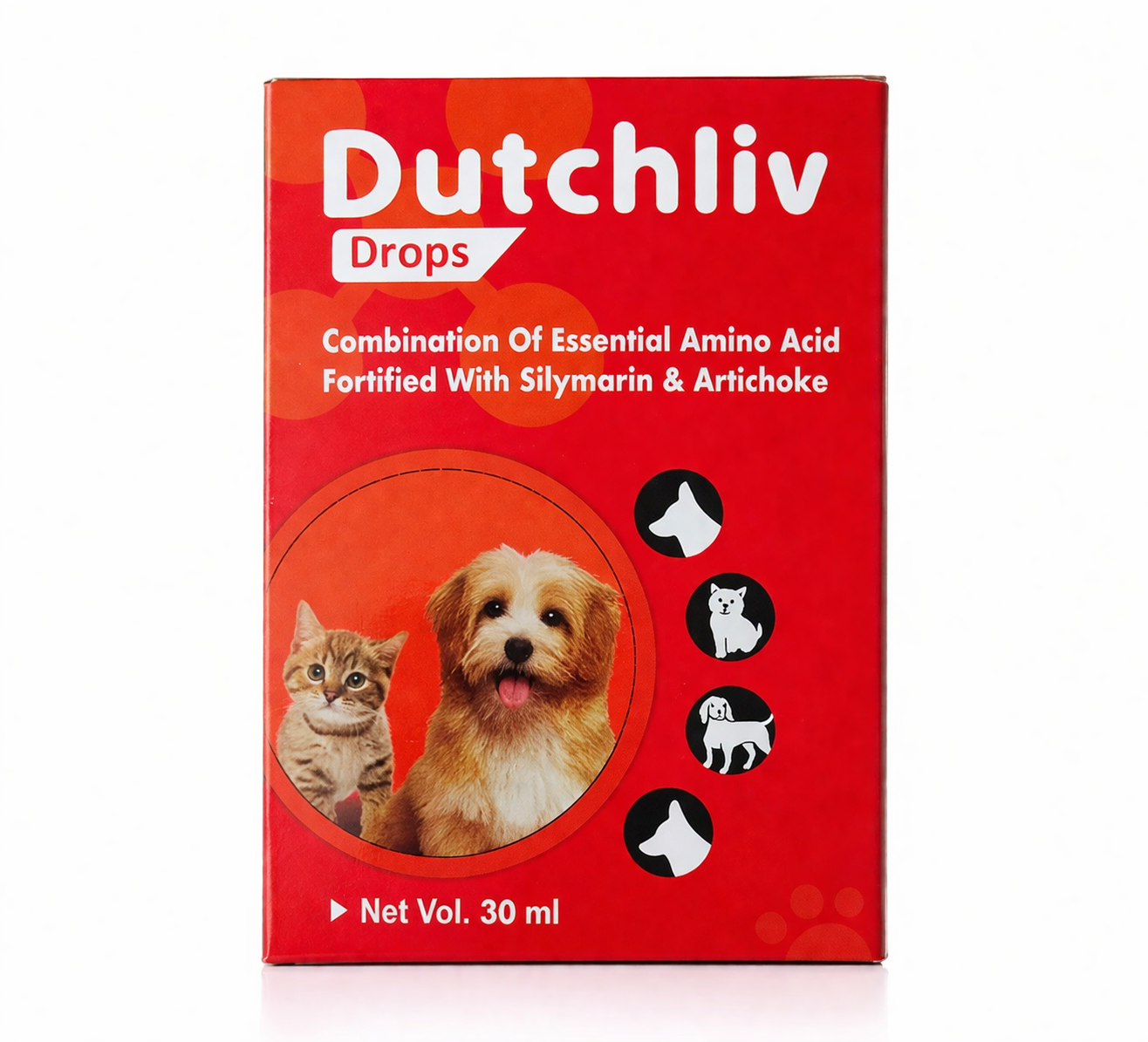 Aminorich Dutchliv Drops 30ml for Dogs & Cats – Liver Support Supplement