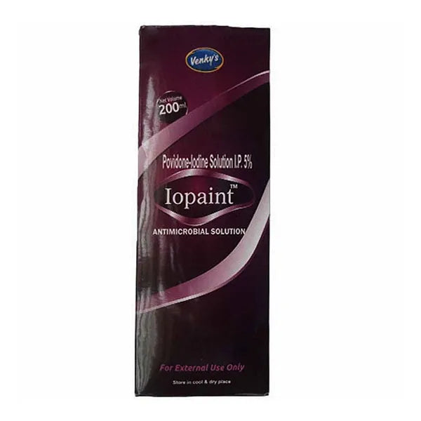 Venkys Iopaint Povidone Iodine Wound Care & Antiseptic Spray for Dogs and Cats