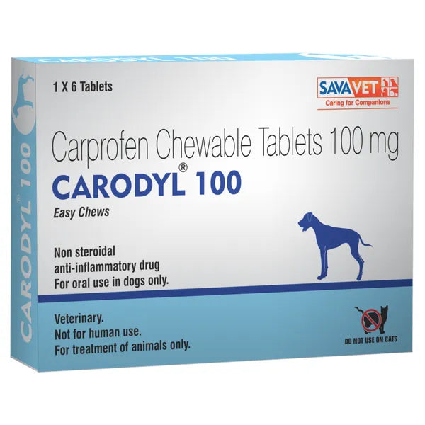 Savavet Carodyl Tablets - Pain Relief & Anti-Inflammatory for Dogs