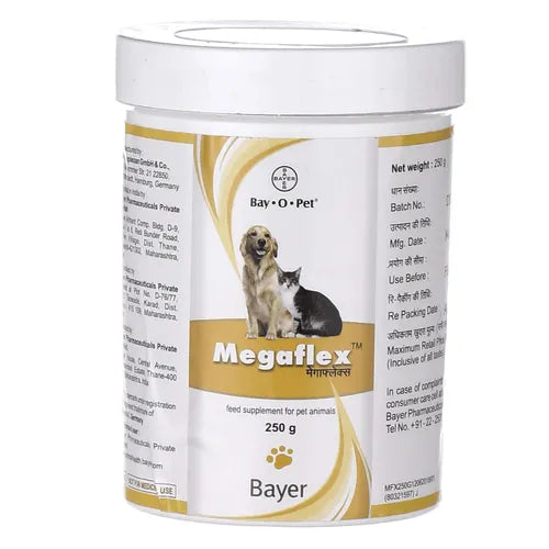 Elanco Megaflex Powder for Dogs Joint Health & Mobility Support Supplement