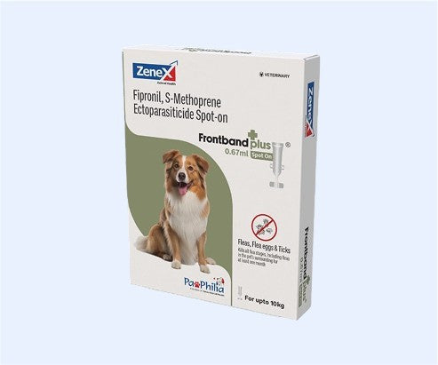 Zenex Frontband Plus Spot On Advanced Flea & Tick Treatment for Dogs
