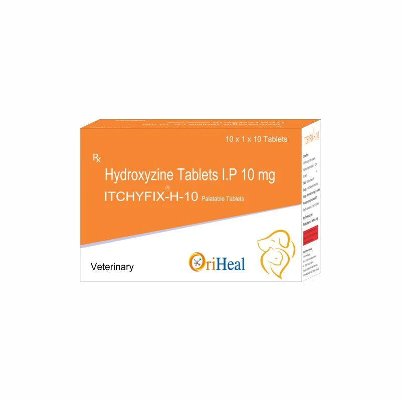 Oriheal Itchyfix-H Allergy & Itching Support 1 Strip Tablets for Dogs & Cats