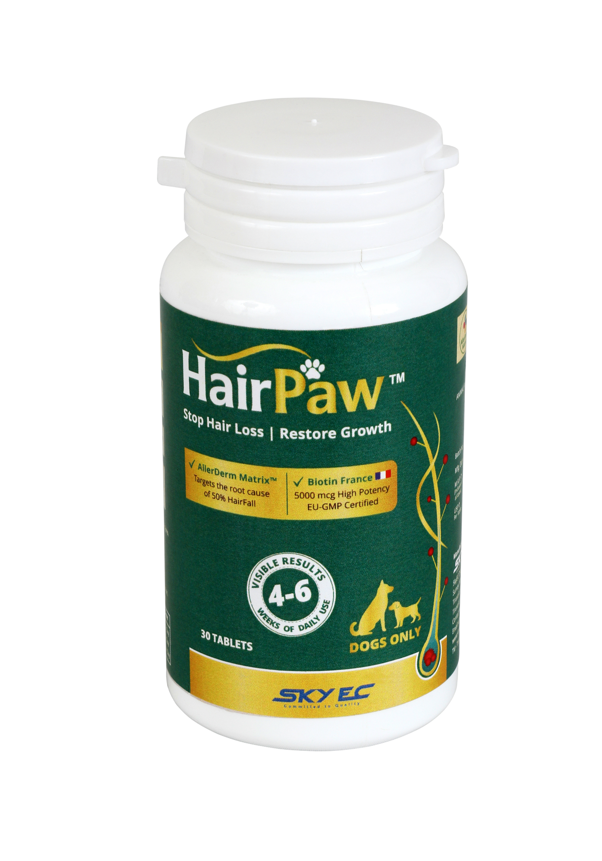 Hair & Paw Care Tablets for Dogs