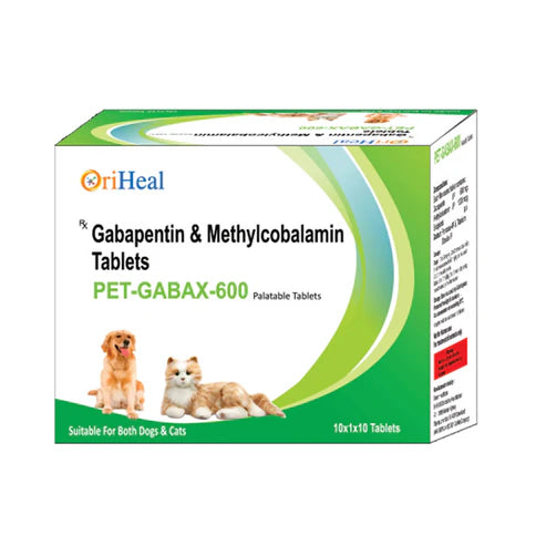 Oriheal Pet-Gabax Tablets | Veterinary Nutritional Support Tablets for Dogs & Cats