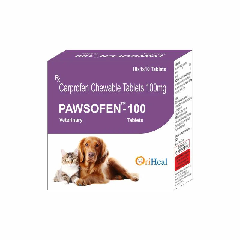 Oriheal Pawsofen Tablets for Dogs & Cats Pain Relief, Anti-Inflammatory