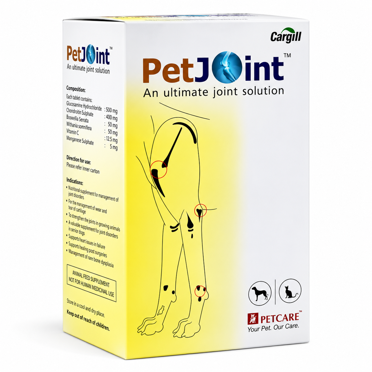 PetCare Pet Joint Tablets for Dogs & Cats | Joint Support