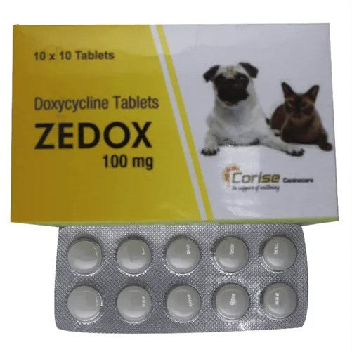 Corise Zedox Tablets for Dogs and Cats - Broad-Spectrum Veterinary