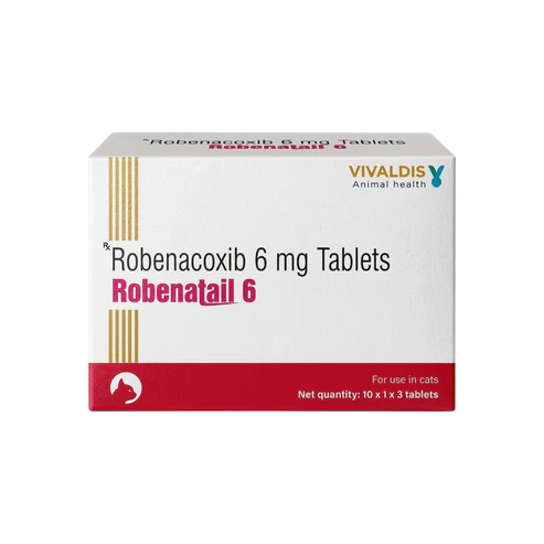 Vivaldis Robenatail (Robenacoxib 6mg) Painkiller Tablet for Cats