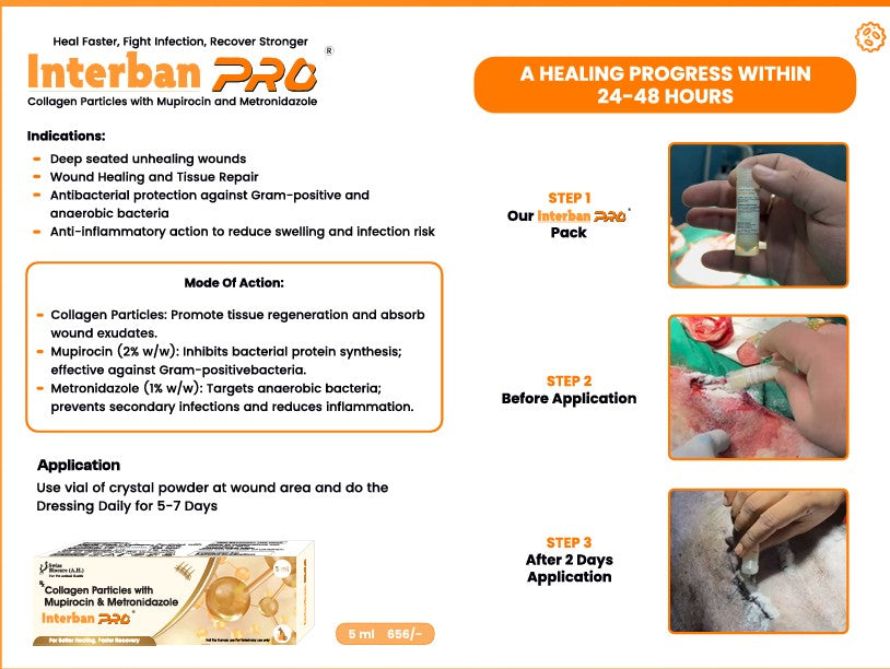 Interban Pro – Healing progress within 24-48 hours