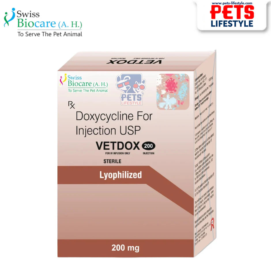 Corise Vetdox Doxycycline Injection 100mg / 200mg