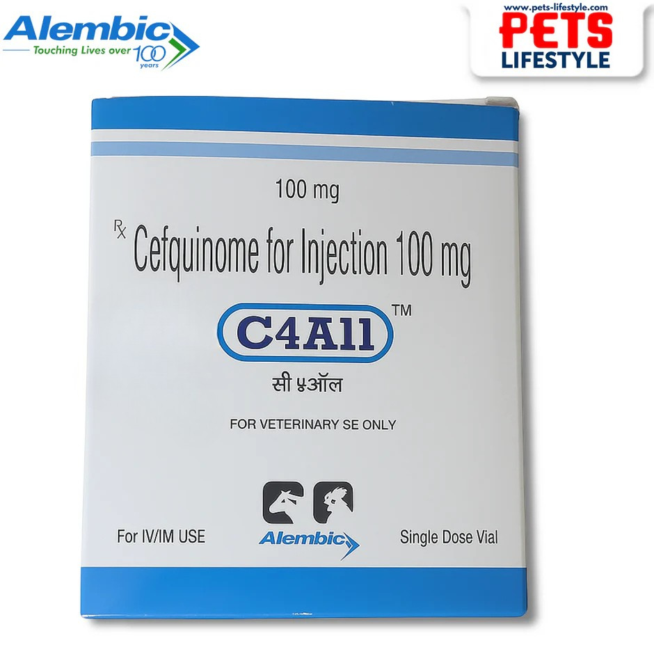 Alembic C4ALL Cefquinome Sulphate Injection for Dog