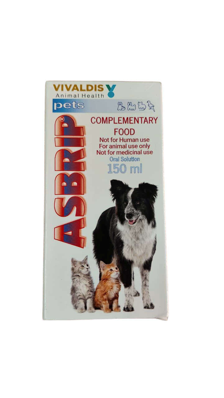 Vivaldis Asbrip Syrup Herbal Cough Syrup for Dogs & Cats