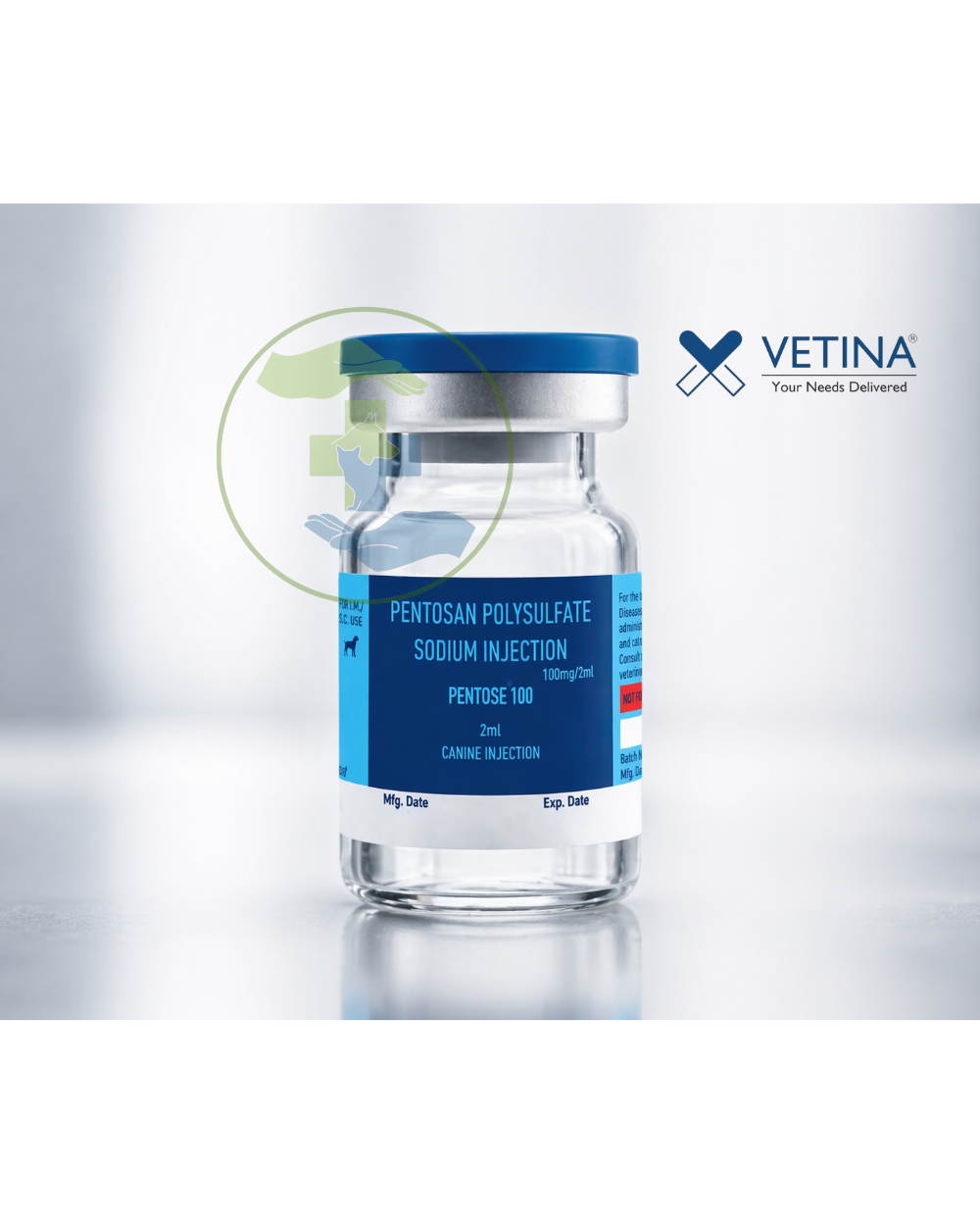 Vetina Pentorse 100 Inj. For Canines suffering from Osteoarthritis