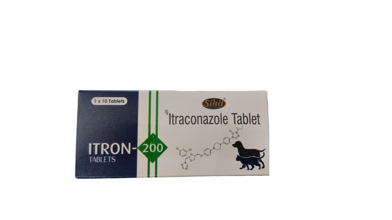 Sihil Itron (Itraconazole) 10tabs for Dogs and Cats