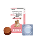 Wellcon Eradicate (Fluralaner) 112.5mg Tablet for Very Small Dogs