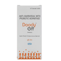 Intas Doody Off Tablets (Antidiarrhoel & Probiotic) for Dogs and Cats