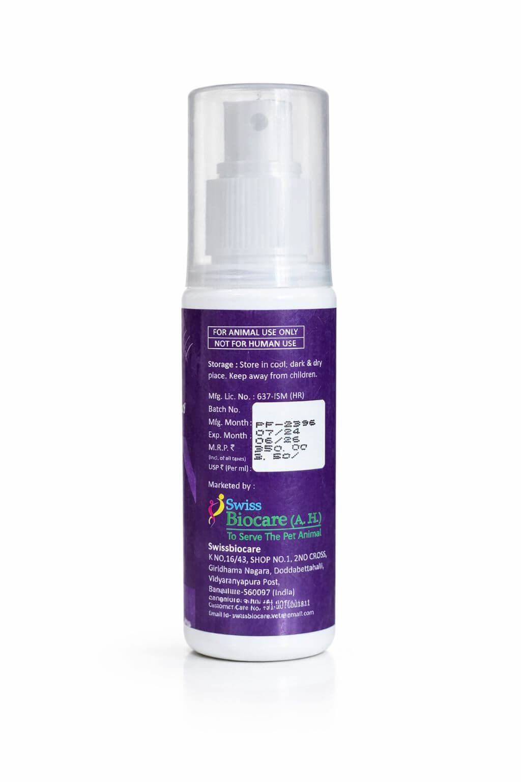 Corise Mycosan Derma 100ml Spray for Pets – Natural Antibacterial