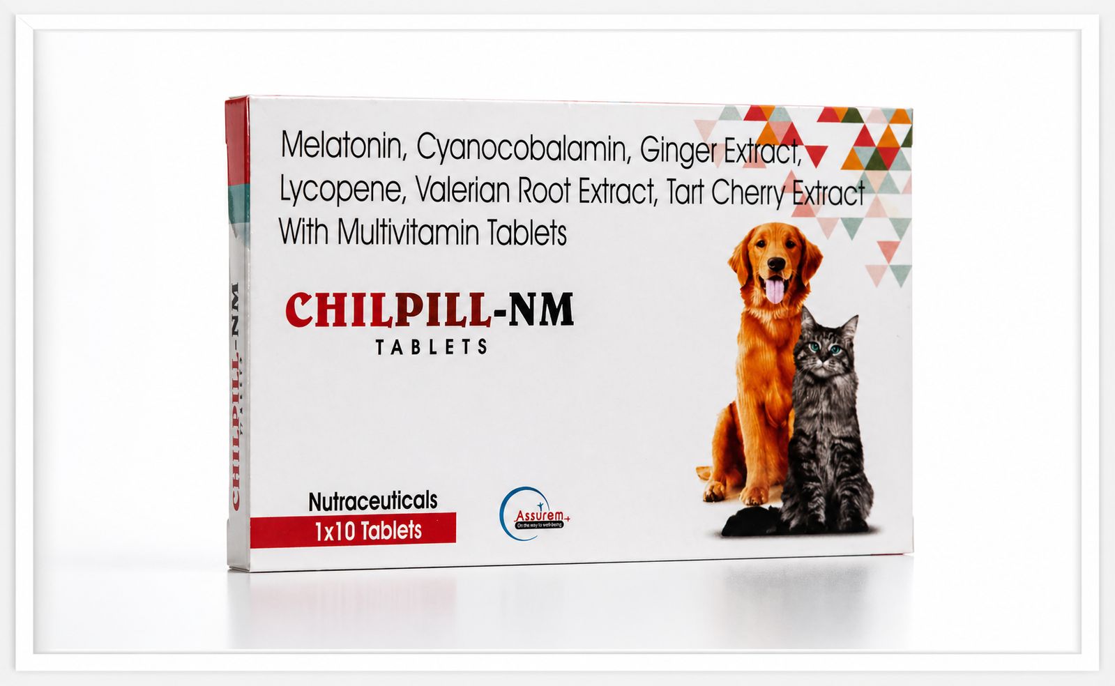 Assurem Chilpill-NM Tablets | Calming & Anxiety Support Supplement for Pets