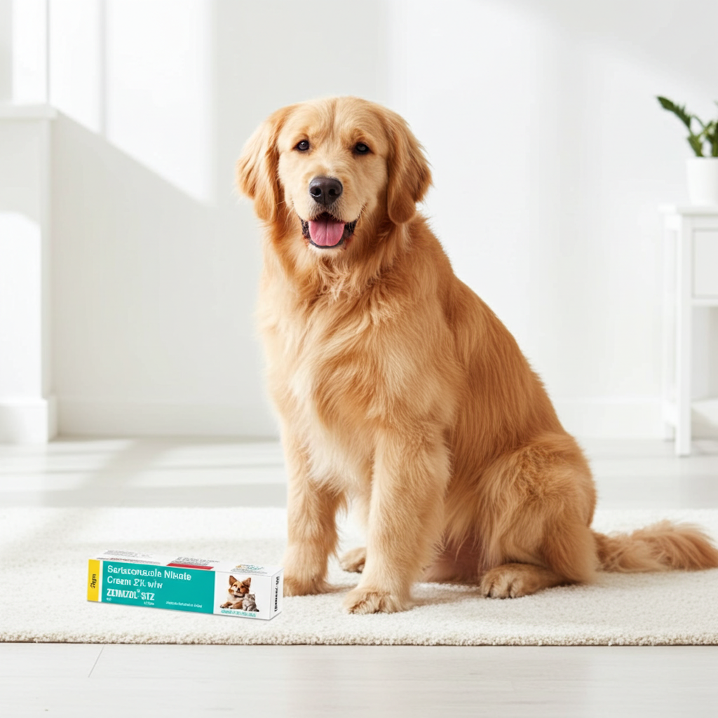 Oriheal Zemazol-STZ Cream 20gm for Dogs & Cats | Antifungal Skin Care Cream