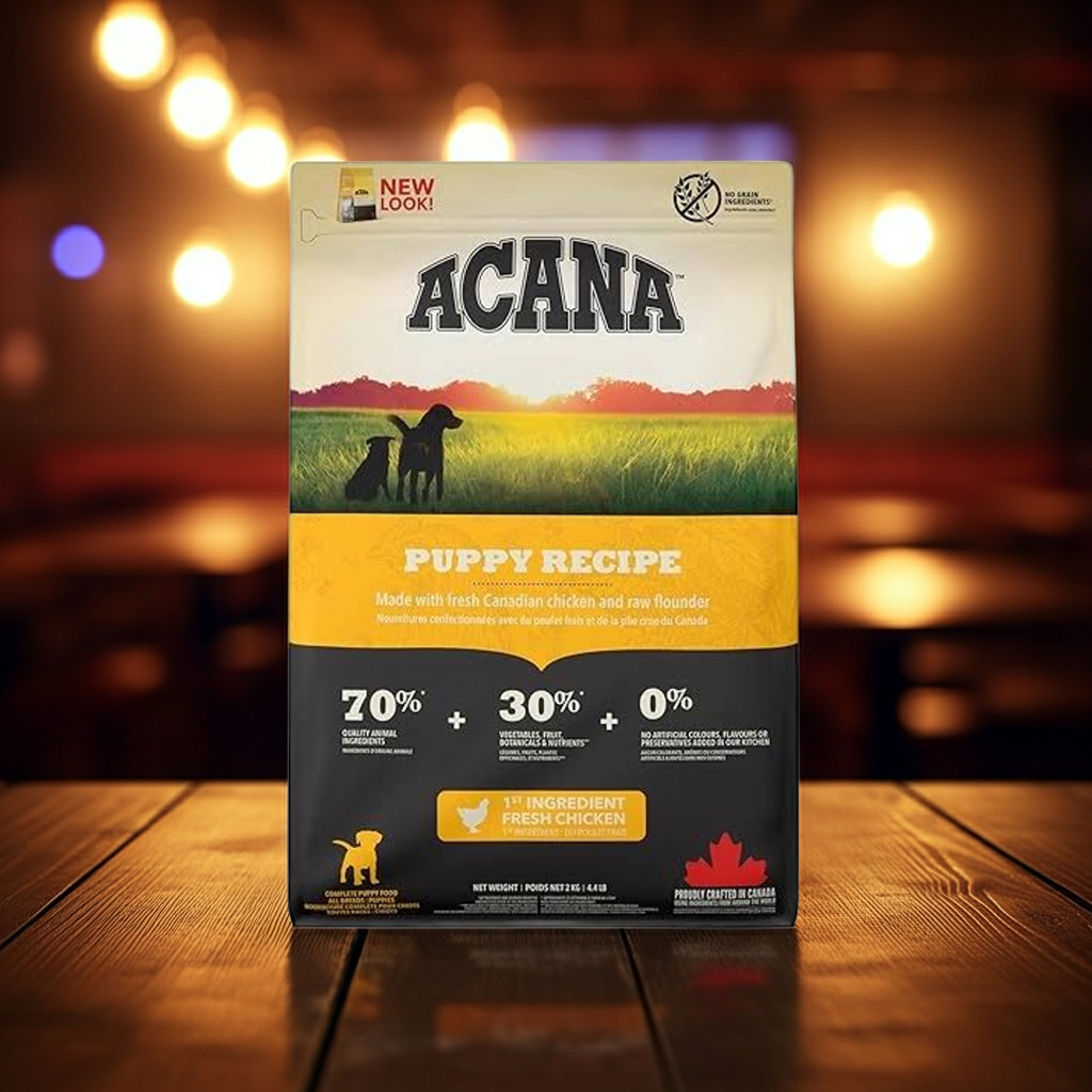 Acana Puppy Recipe Dry Dog Food, Grain Free Dry Dog Food for Puppies