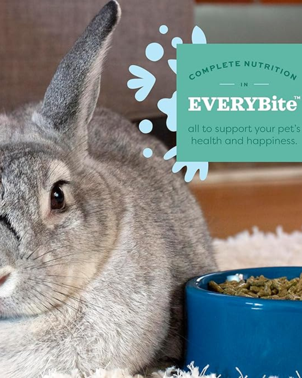 Oxbow Animal Health Bunny Basics Young Rabbit Fortified Small Animal Feeds 2.25KG