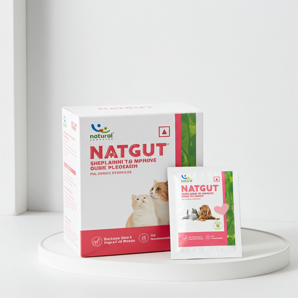 Natural Remedies Natgut Granules 4.2g Pouch (Pack of 5 Sachets) â€“ Gut Health & Digestive Support Supplement