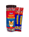 DROOLS CREAMY TREATS REAL CHICKEN 25PCS JAR