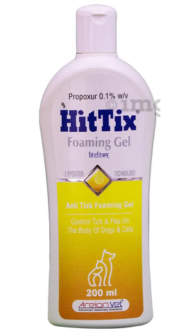 AreionVet HitTix Anti Tick Foaming Gel