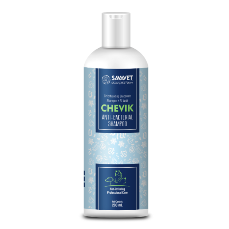 Savavet Chevik Medicated Pet Shampoo for Dogs & Cats â€“ Anti-Fungal, Anti-Bacterial, Itching & Dandruff Control