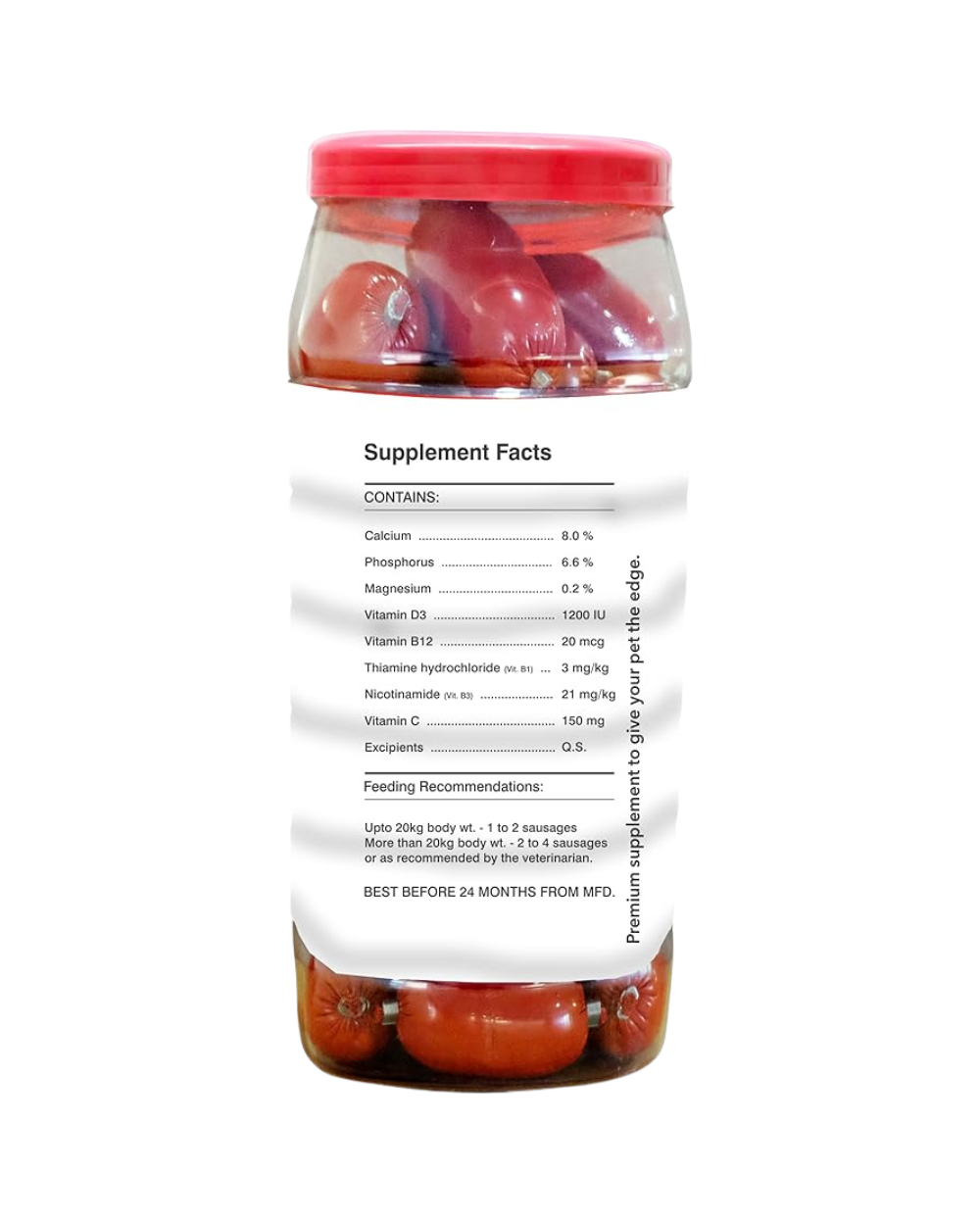 DROOLS ABSOLUTE CALCIUM SAUSAGE 32PCS JAR