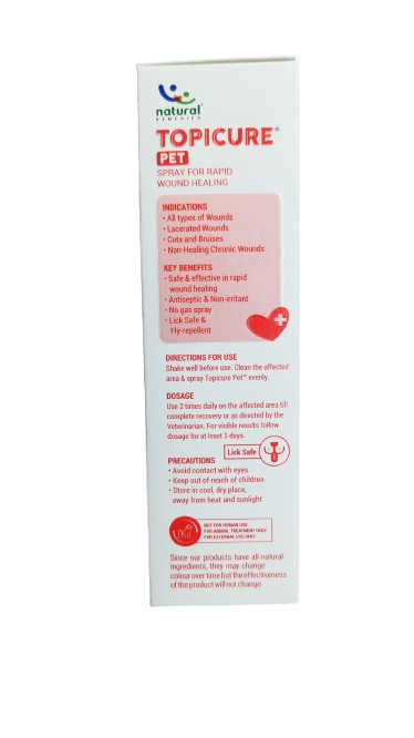 Topicure Pet Spray â€“ Fast-Acting Antiseptic & Wound Care Spray for Dogs & Cats