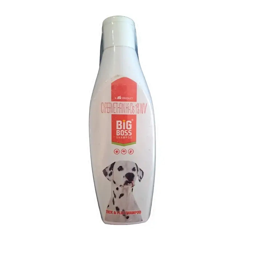 TTK Big Boss Dog Shampoo â€“ Anti-Tick & Flea Formula, Coat Brightening, Gentle Skin Care for All Breeds