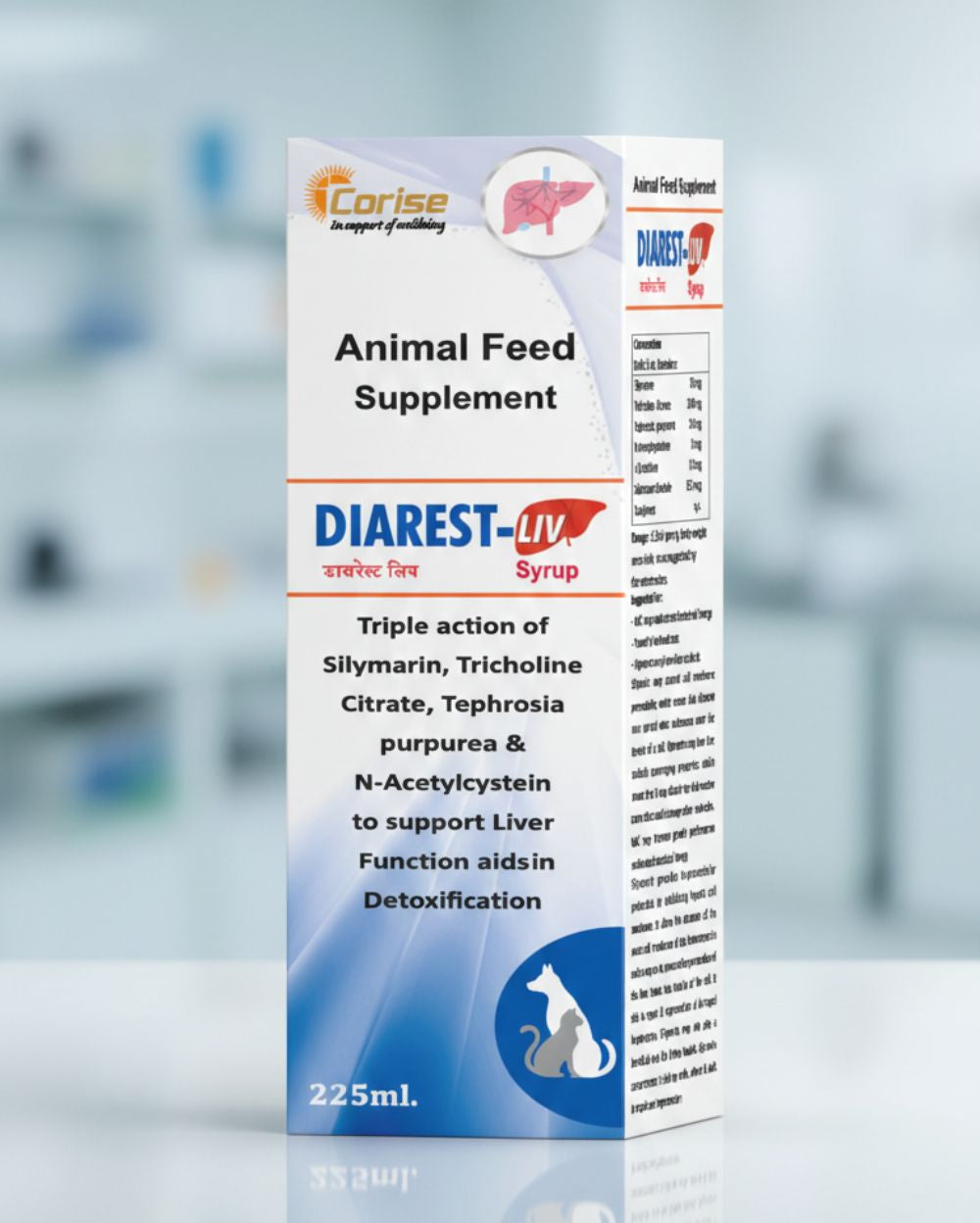 Corise Diarest â€“ LIV Syrup 225 ml Effective Liver Support Formula