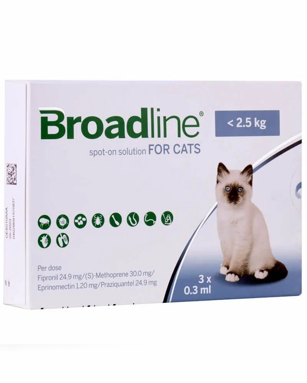 BOEHRINGER INGELHEIM BROADLINE CAT (SMALL) 3*1