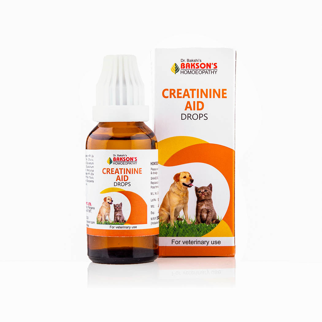 Bakson's Homoeopathy Creatinine Aid Drops 30 ml â€“ Kidney Support Supplement for Healthy Creatinine Levels
