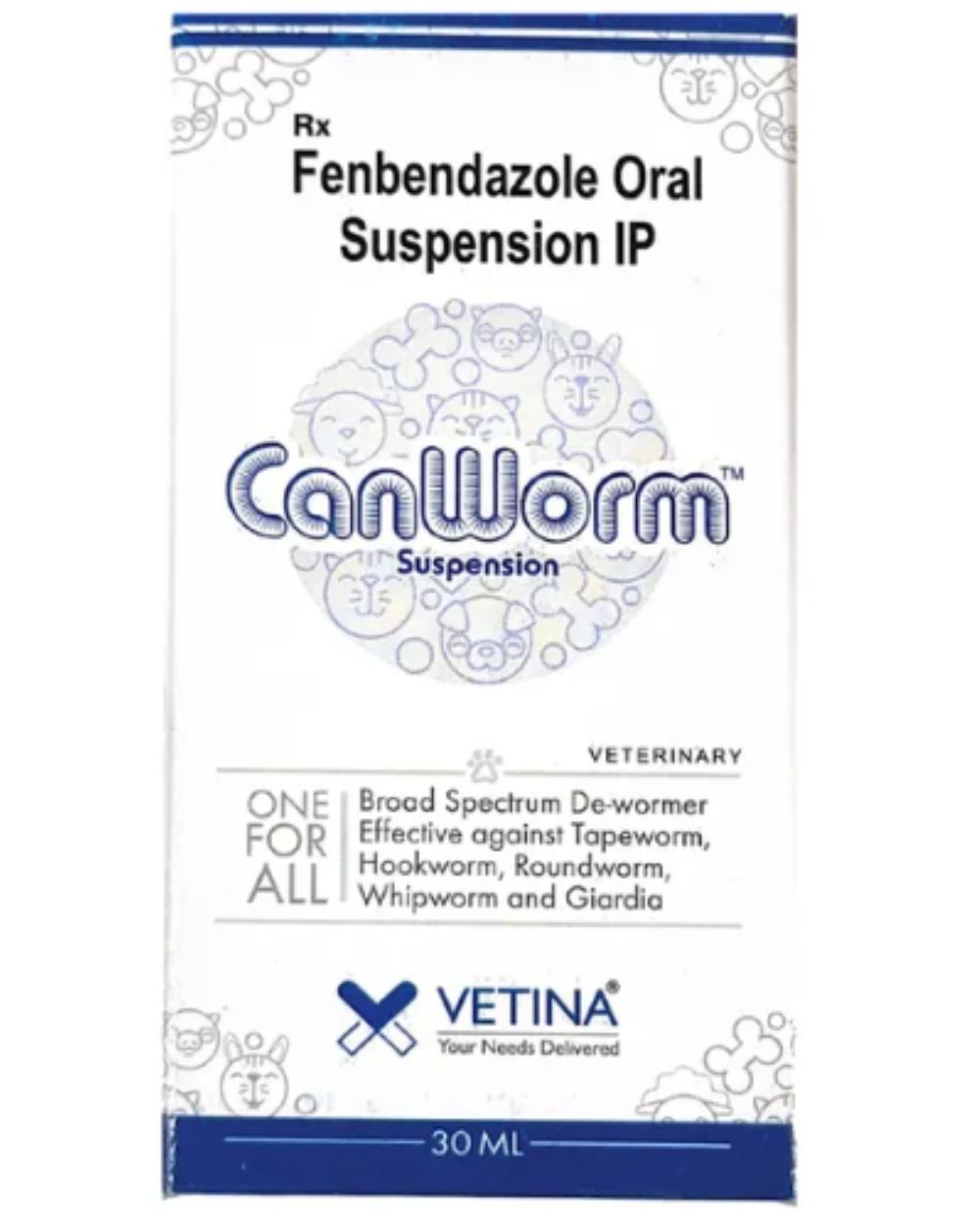 Vetina Canworm Suspension 30ml