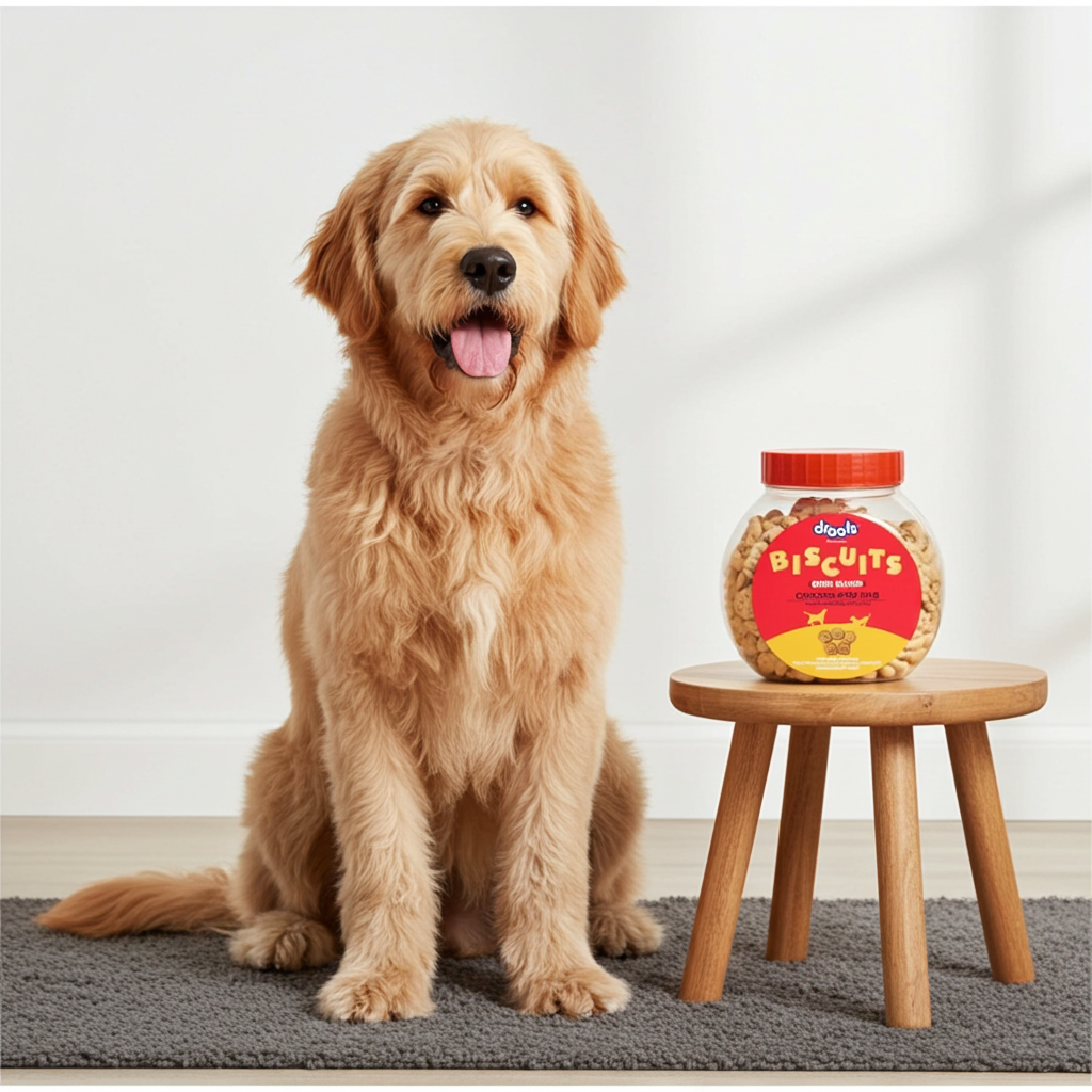 Drools Dog Treat Biscuits â€“ Chicken & Egg Flavour | Healthy Crunchy Dog Snacks | High Protein & Calcium-Rich Dog Biscuits | 400g Pack