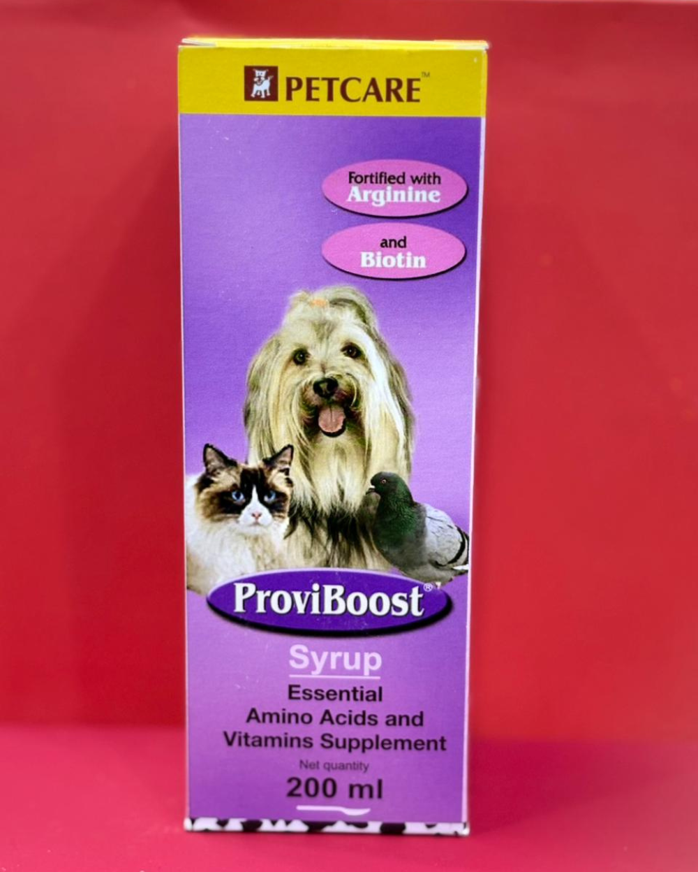 Petcare ProviBoost 200ml Syrup for Dogs & Cats â€“  Immunity Booster for Healthy Pets