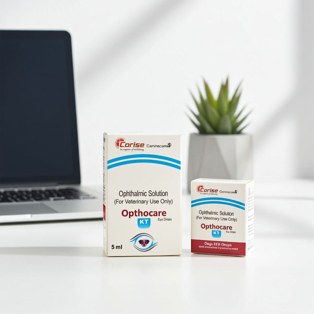 Corise Opthocare KT Eye Drops 5ml (Moxifloxacin Ketorolac) for Dogs & Cats