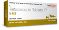 Savavet K Pet Ketoconazole 200mg Tablets for Dogs & Cats â€“ Antifungal Medicine for Skin & Fungal Infections - Pack of 10 Tablets