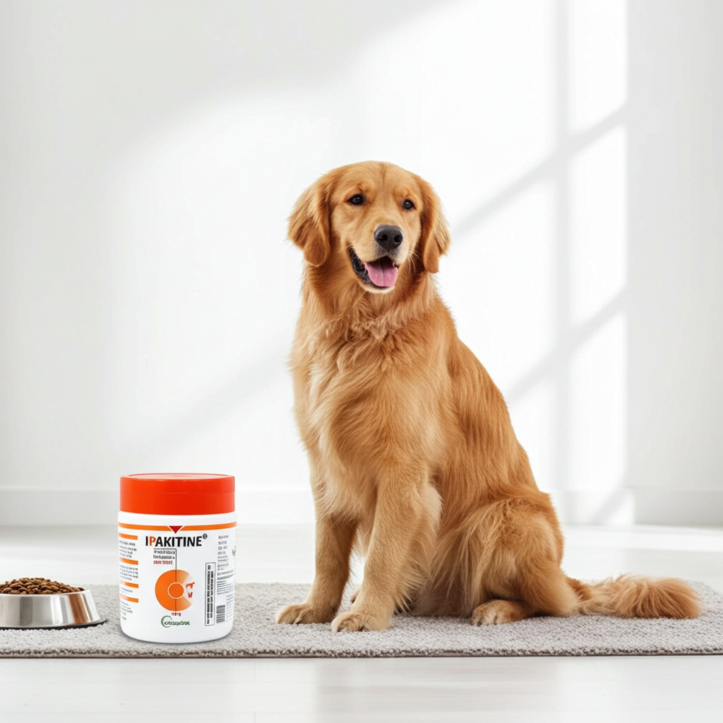 Vetoquinol Ipakitine Powder 180gm for Dogs & Cats | Phosphate Binder Supplement for Kidney Support & Renal Health | Reduces Uremic Toxins | Veterinary Formula