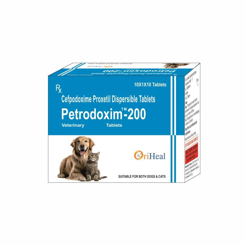 Oriheal Petrodoxim (Cefpodoxime Proxetil) Tablet for Dogs and Cats